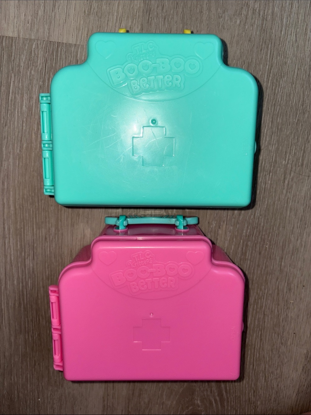TLC Critters Boo-Boo Better- Little Pet Clinic Playset - Pink and Teal Kids Toy - Picture 4 of 13